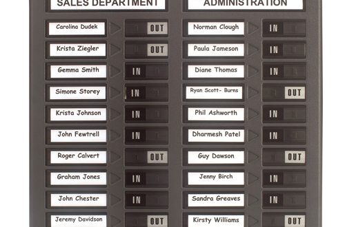 Indesign In Out Board